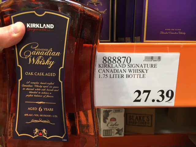 Flavored Whiskey Sampler on clearance for $14.97 : r/Costco