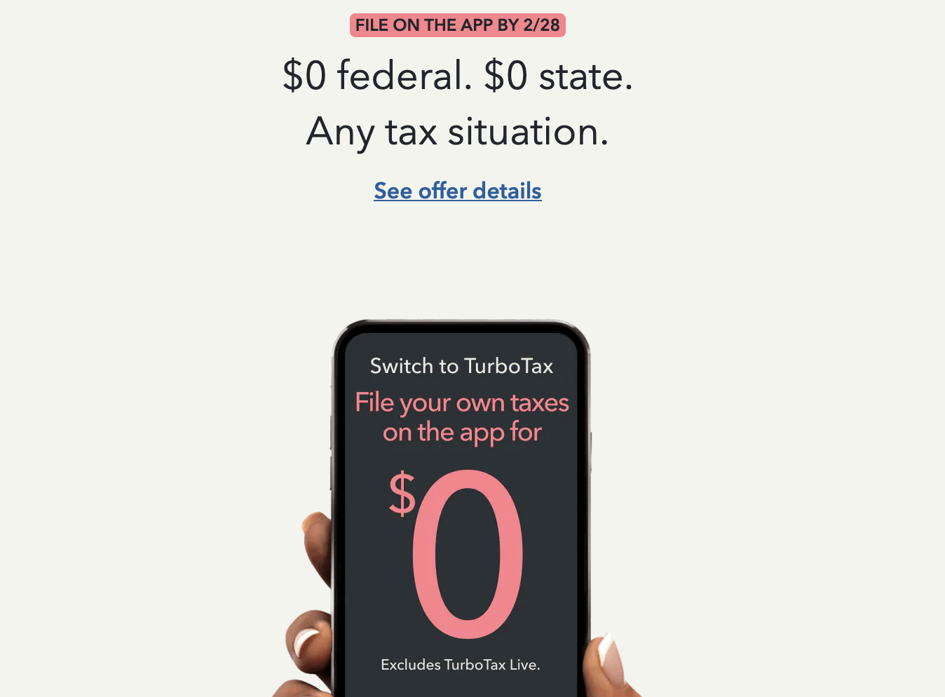 how to switch turbotax to free