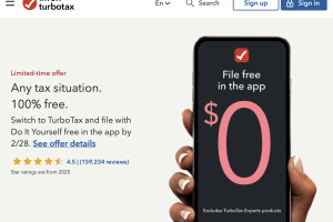 Switch to TurboTax & File All Forms Free by 2/28 Promotion (+ 10% Off for Previous Users)