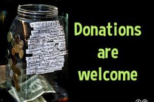 Donation Receipts for Charitable Tax Deductions for 2022 & 2023 Taxes